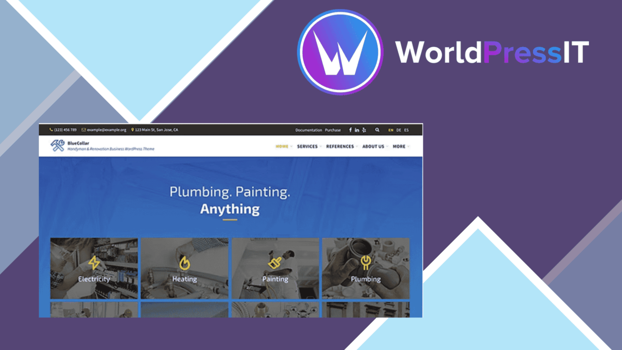 BlueCollar – Handyman and Renovation Business screenshot