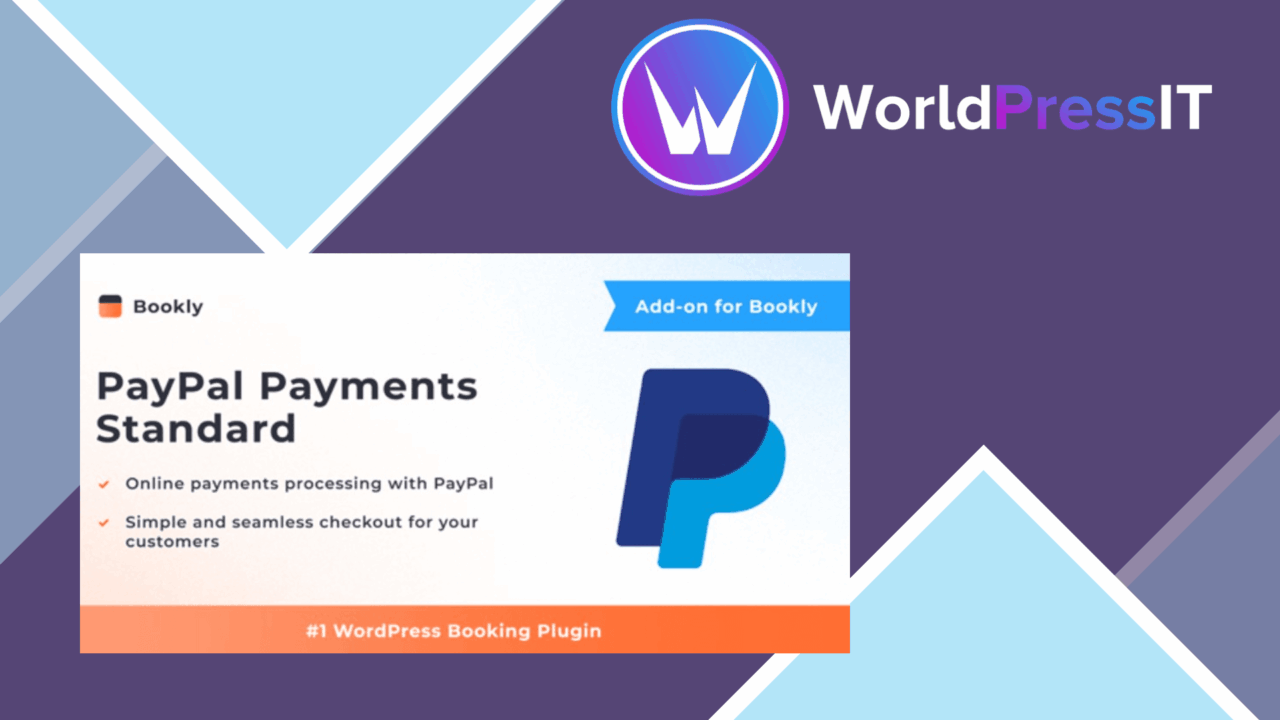 Bookly PayPal Payments Standard screenshot