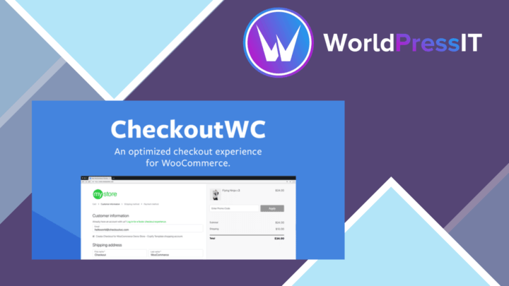 Checkout for WooCommerce Plugin screenshot