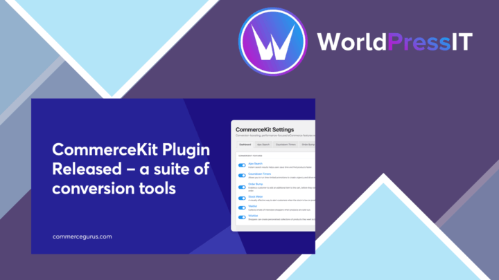 CommerceGurus CommerceKit Plugin screenshot