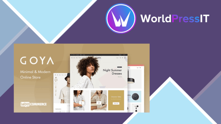 Goya Modern WooCommerce Theme screenshot