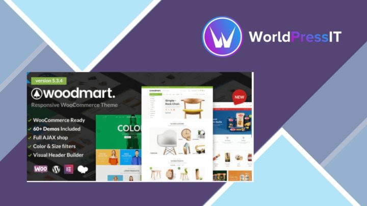 WoodMart Responsive WooCommerce screenshot