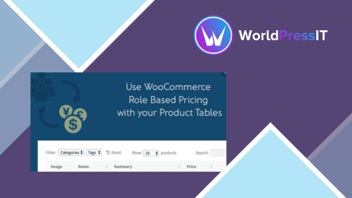 Role Based Pricing for WooCommerce screenshot