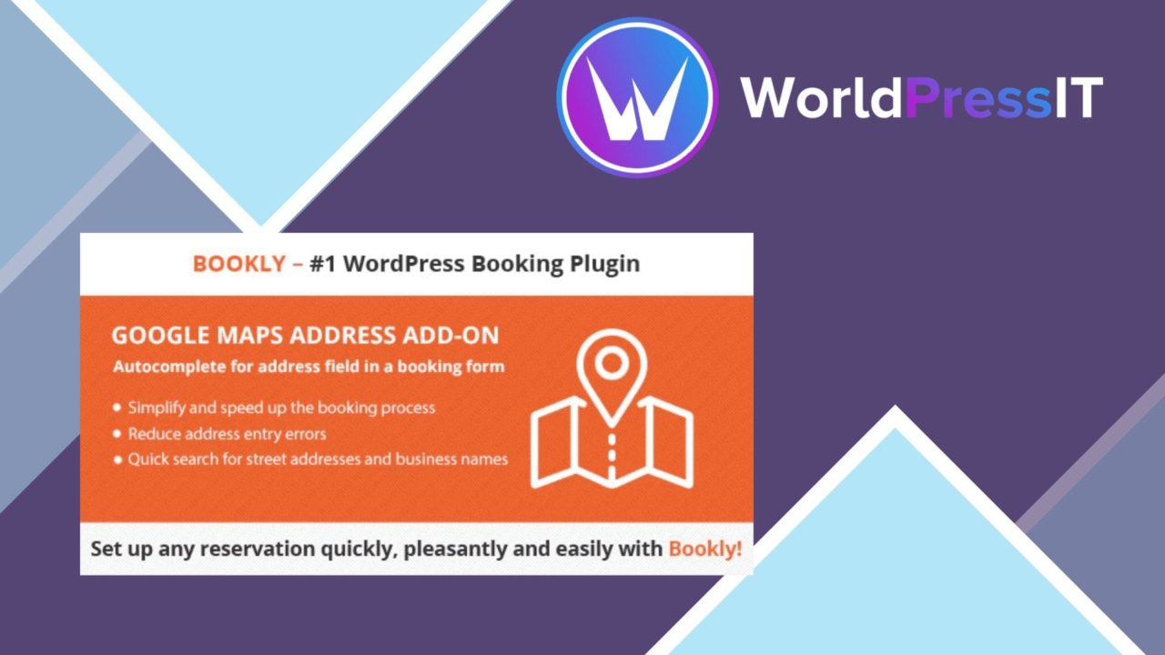 Bookly Google Maps Address Add-on screenshot