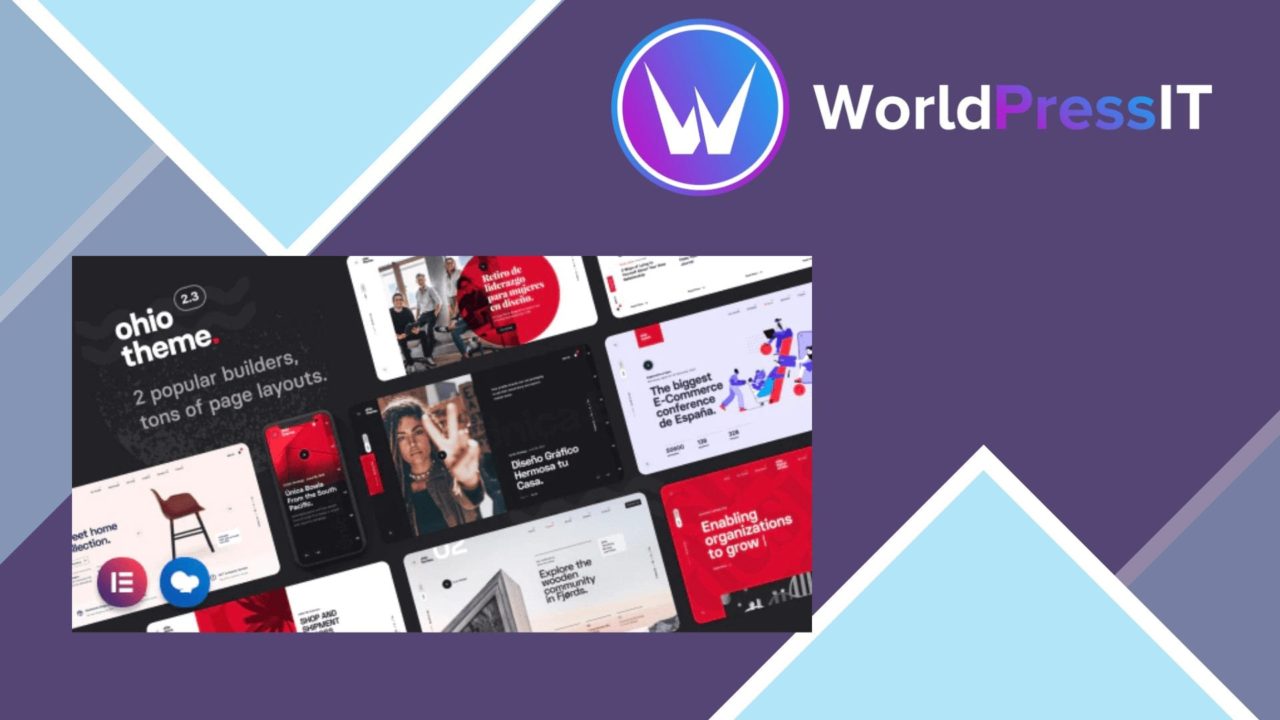 Ohio Creative Portfolio and Agency Theme screenshot