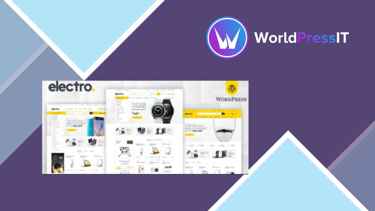 Electro Electronics Store WooCommerce Theme screenshot