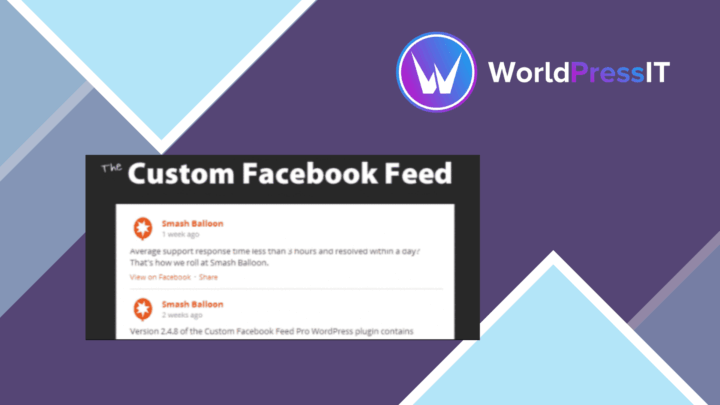 Custom Facebook Feed Pro By Smash Balloon screenshot
