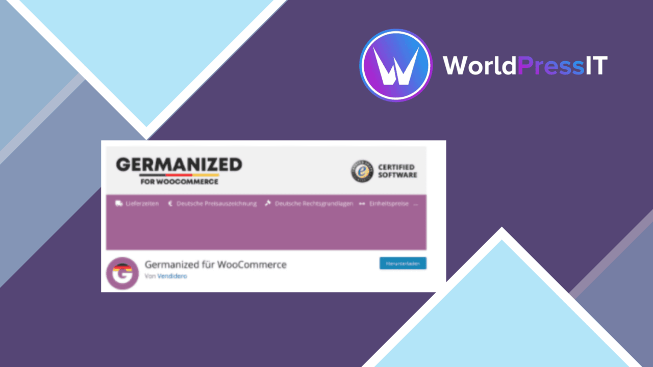 WooCommerce Germanized Pro screenshot