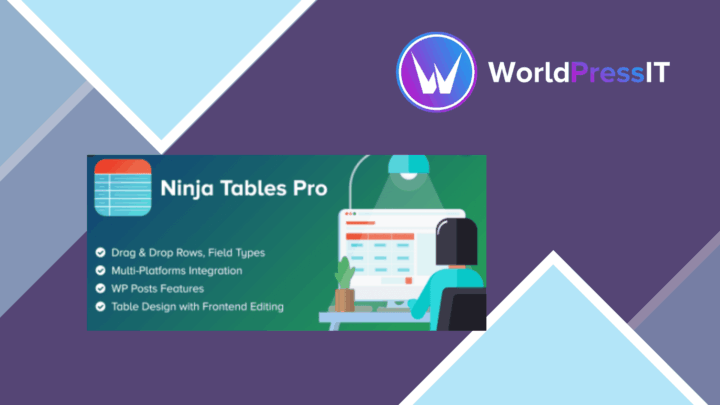 Ninja Tables Pro Plugin screenshot