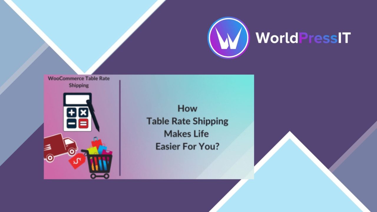 WooCommerce Table Rate Shipping screenshot