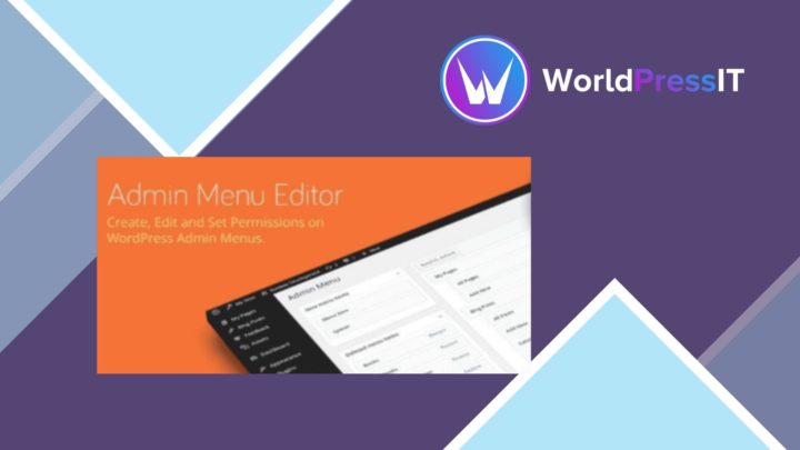 Admin Menu Editor Pro screenshot