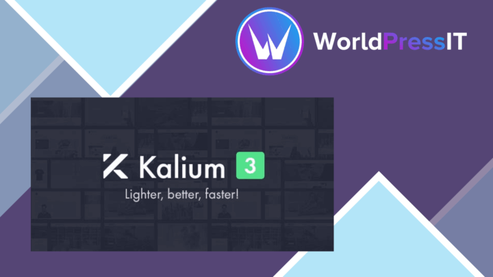 Kalium Creative Theme for Professionals screenshot