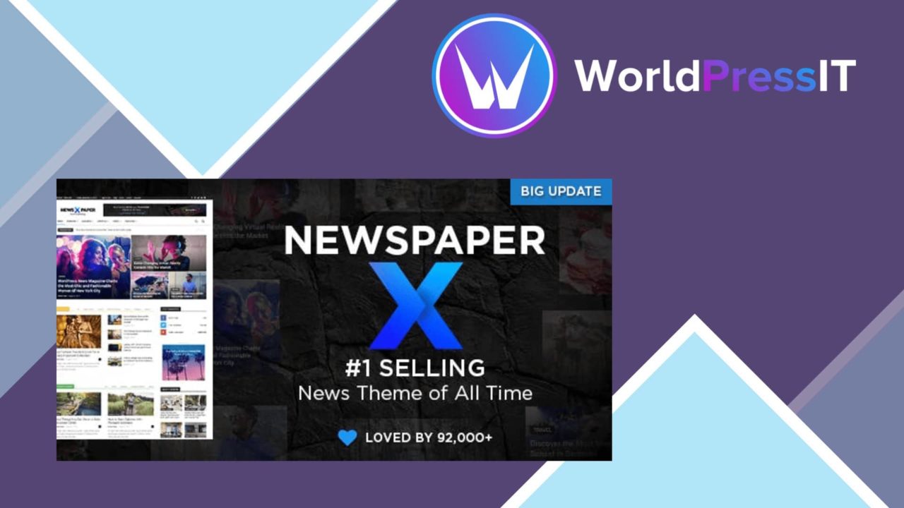 Newspaper Blog and Magazine Theme screenshot