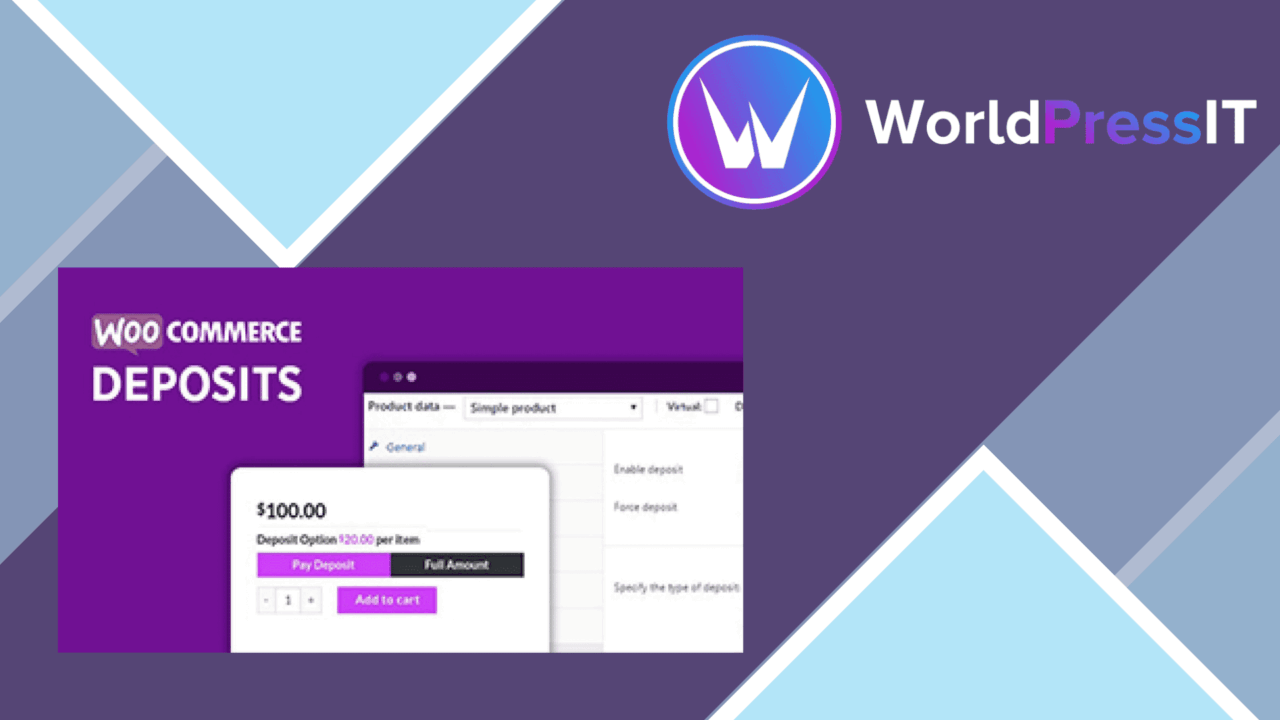 WooCommerce Deposits screenshot