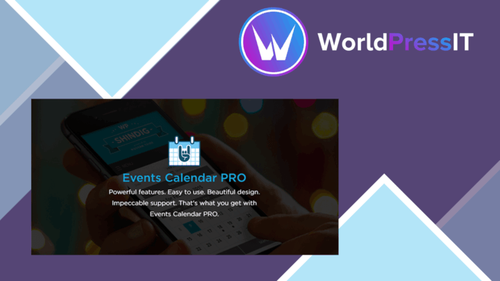 The Events Calendar Pro screenshot