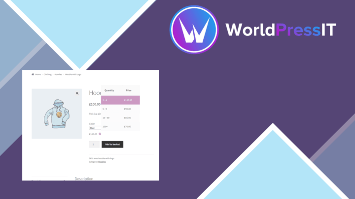 Tiered Pricing Table for WooCommerce screenshot