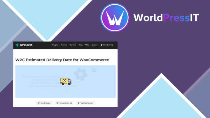 WPC Estimated Delivery Date for WooCommerce screenshot