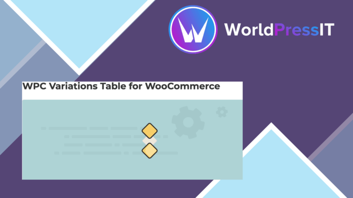 WPC Variations Table for WooCommerce screenshot