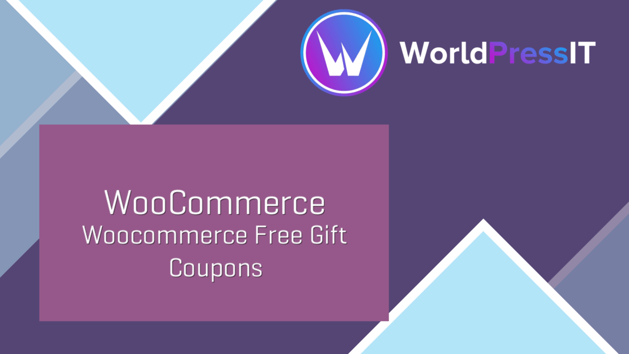 WooCommerce Free Gift Coupons screenshot