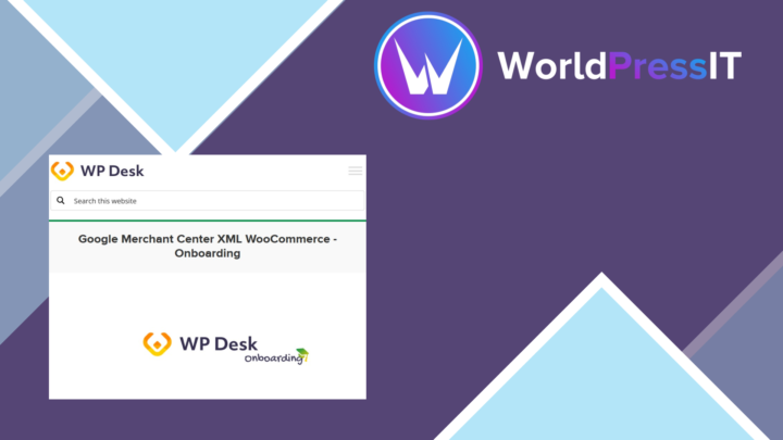 WooCommerce Google Merchant XML screenshot