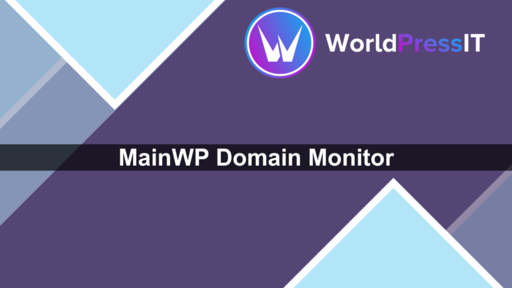 MainWP Domain Monitor screenshot