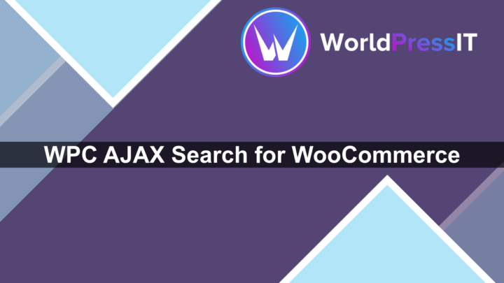WPC AJAX Search for WooCommerce screenshot