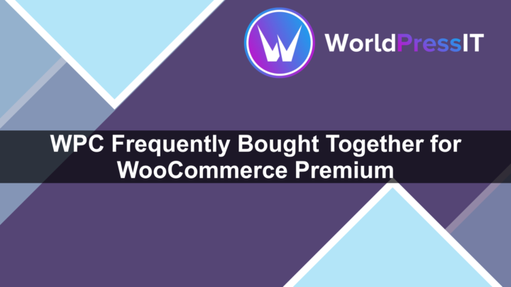 WPC Frequently Bought Together for WooCommerce Premium screenshot