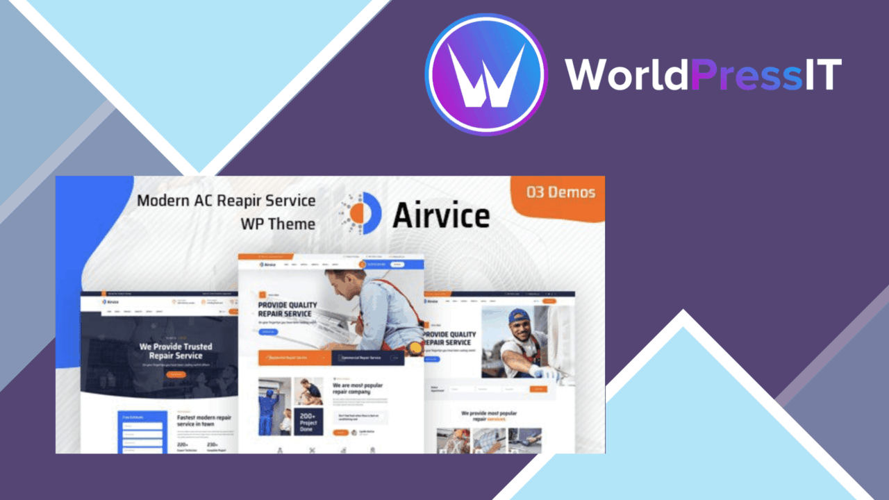 Airvice screenshot