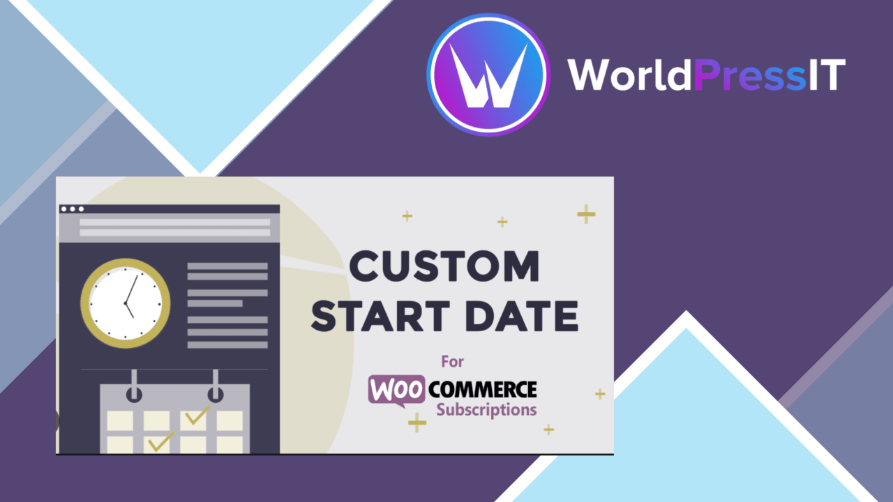 Custom Start Date for WooCommerce Subscriptions screenshot