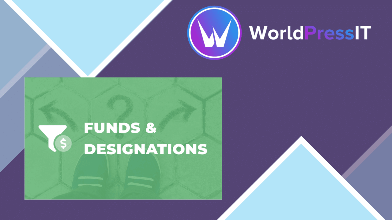 Give Funds and Designations screenshot