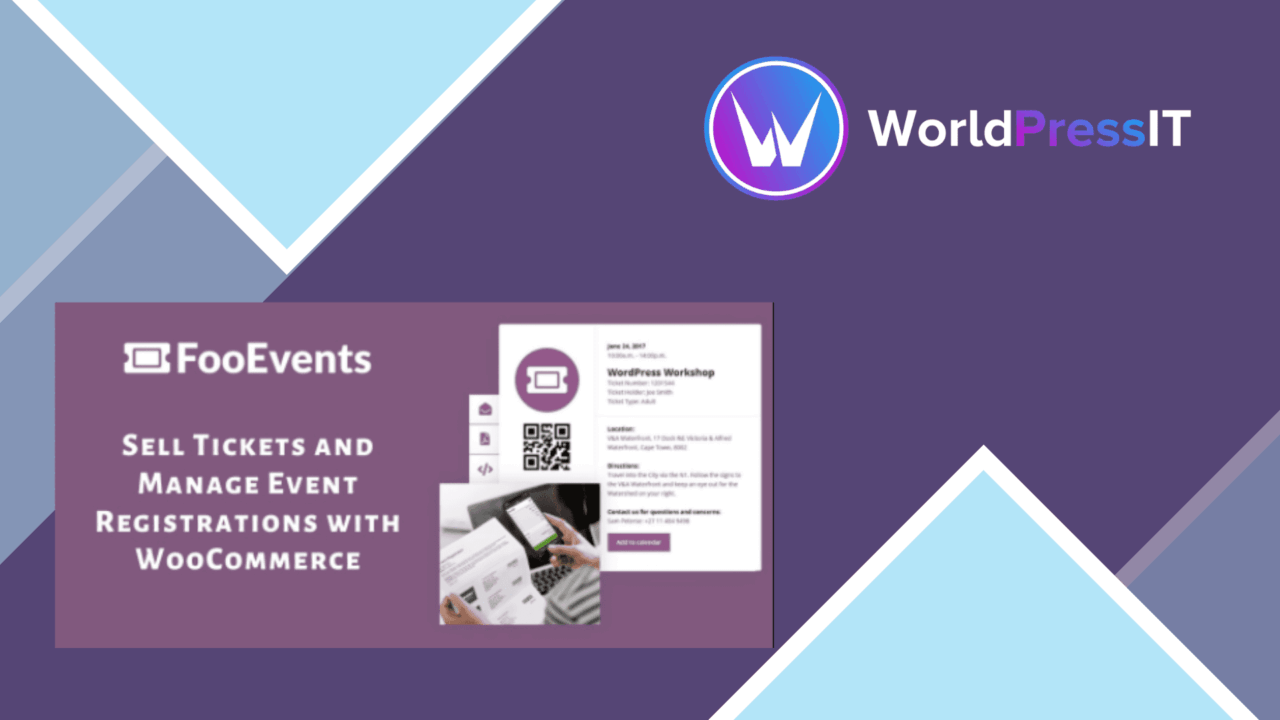 FooEvents PDF Tickets screenshot