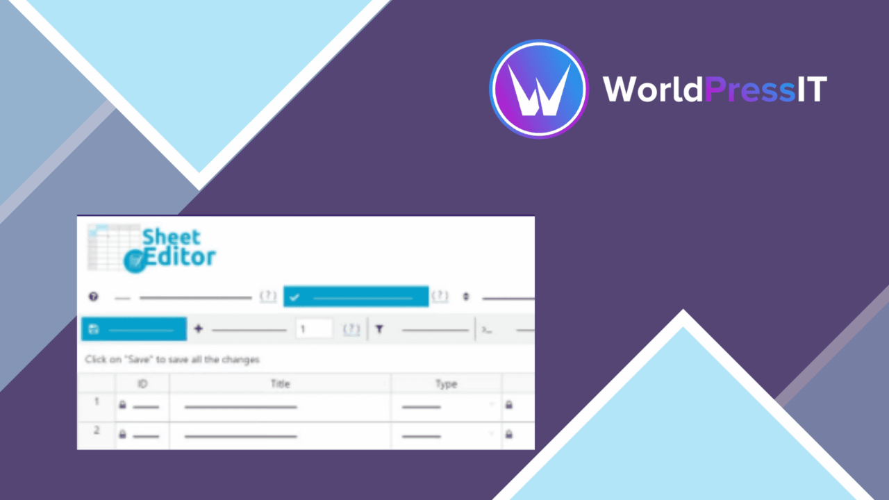 WP Sheet Editor WooCommerce Products Premium screenshot