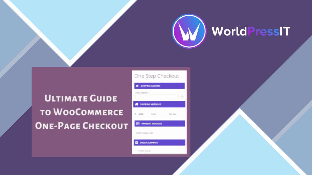 WooCommerce One Page Checkout screenshot