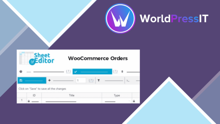 WP Sheet Editor WooCommerce Orders Pro screenshot