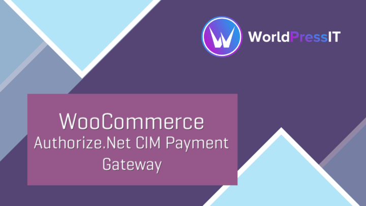 WooCommerce Authorize.Net CIM screenshot