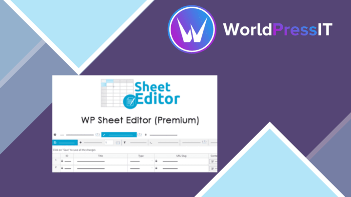 WP Sheet Editor Premium screenshot