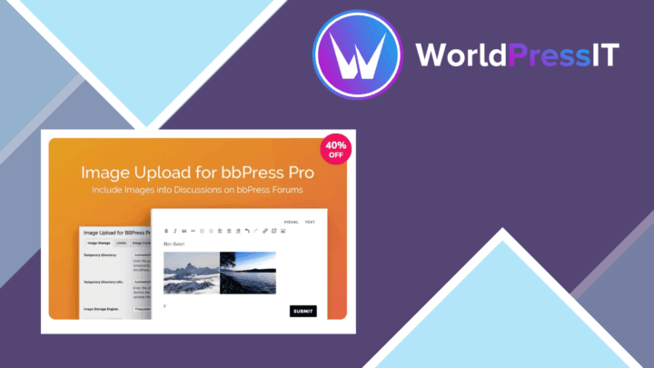 Image Upload for bbPress Pro screenshot