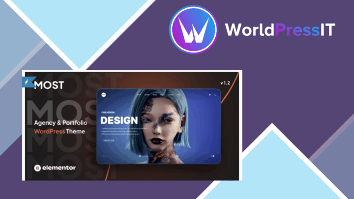 Most – Creative Agency and Portfolio Theme screenshot