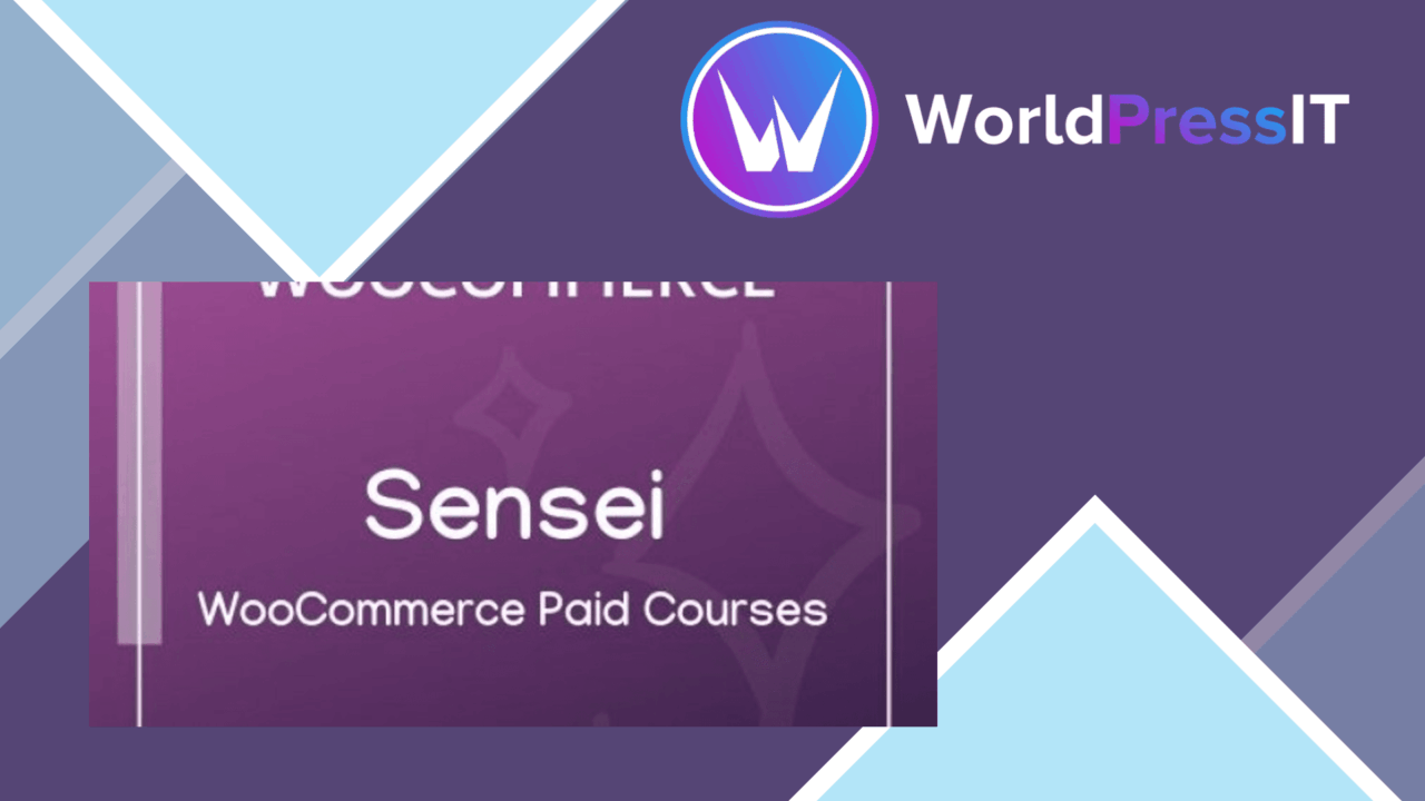 Sensei with WooCommerce Paid Courses screenshot