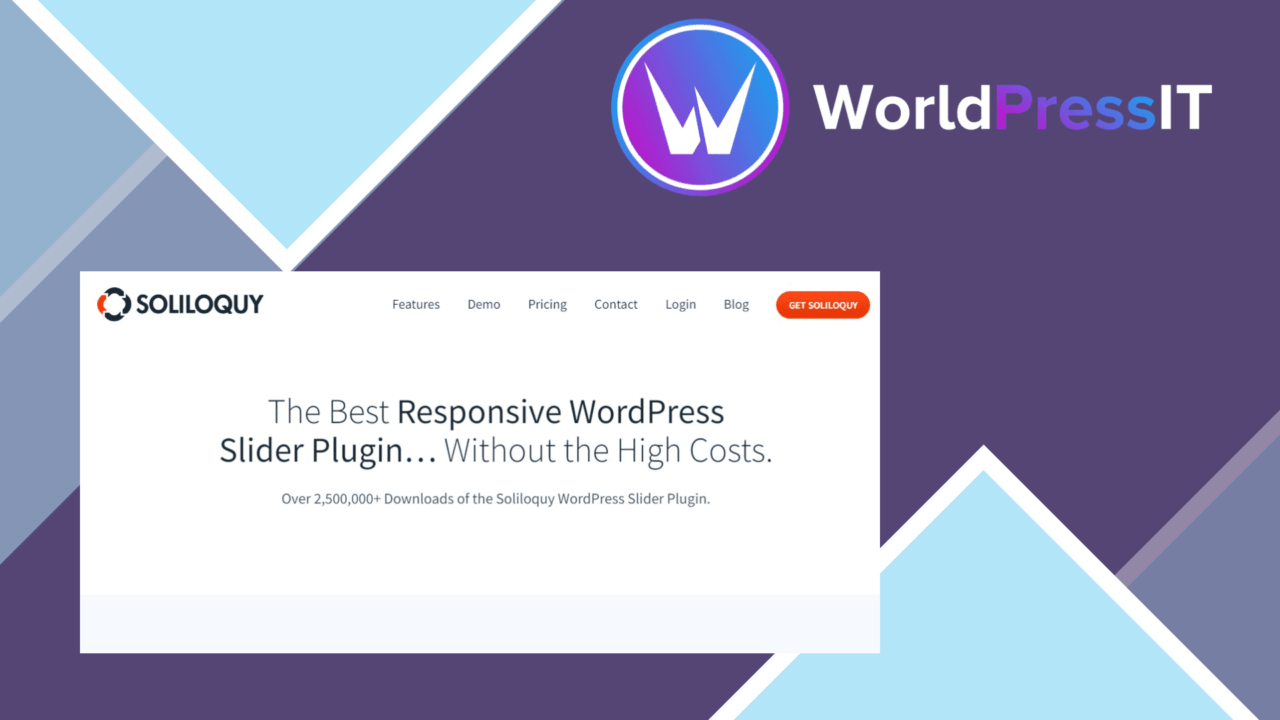 Soliloquy Responsive Slider screenshot