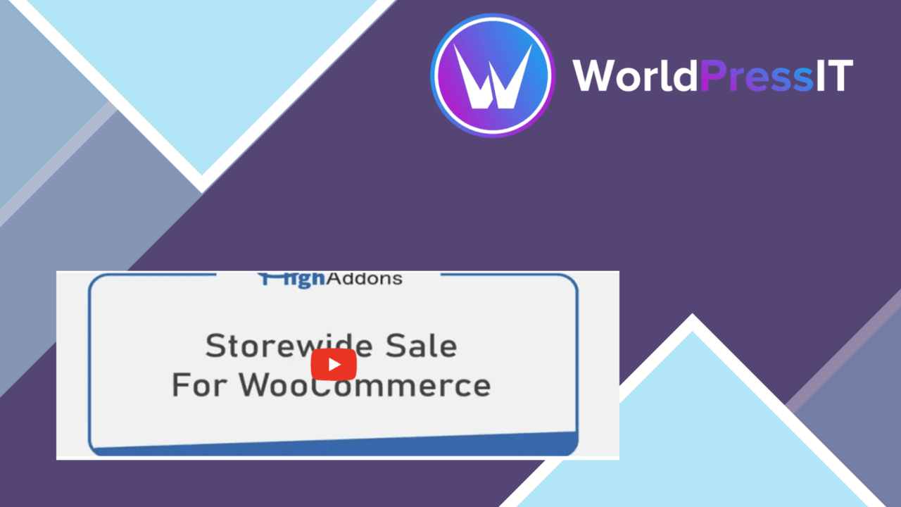 Storewide Sale For WooCommerce screenshot