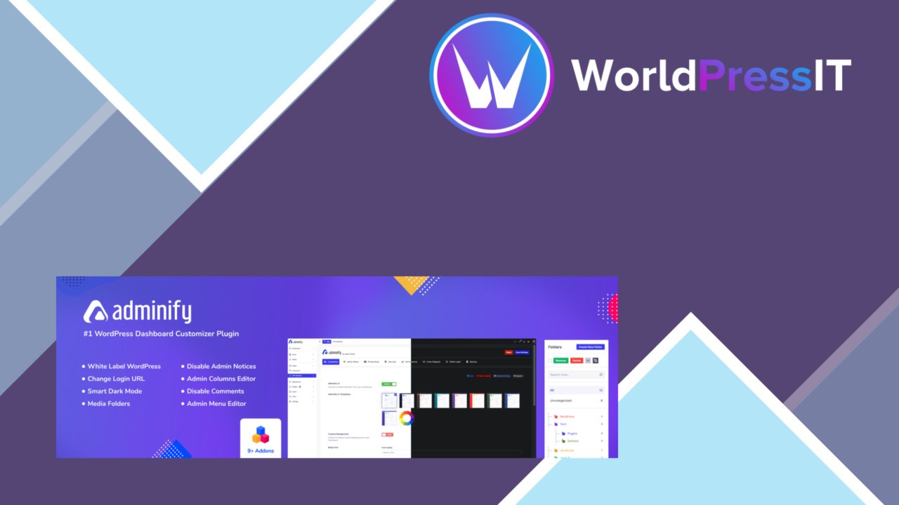 WP Adminify Premium screenshot