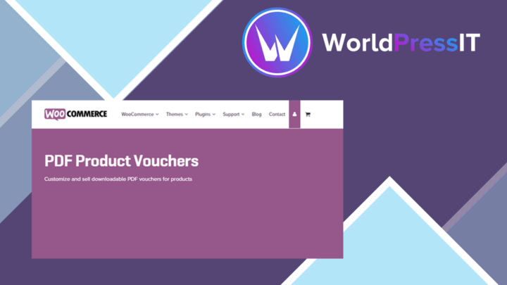 WooCommerce PDF Product Vouchers screenshot