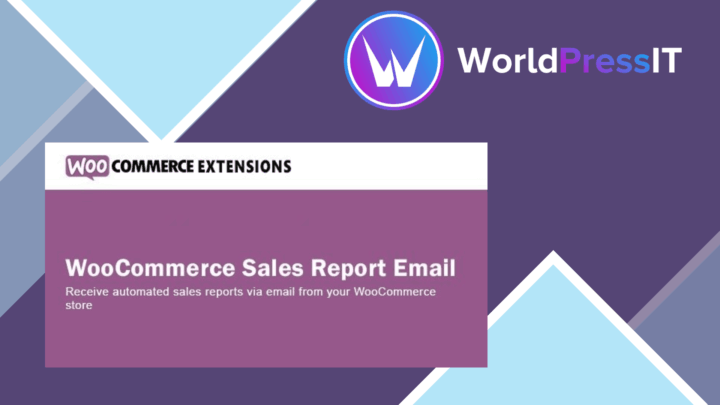 WooCommerce Sales Report Email screenshot