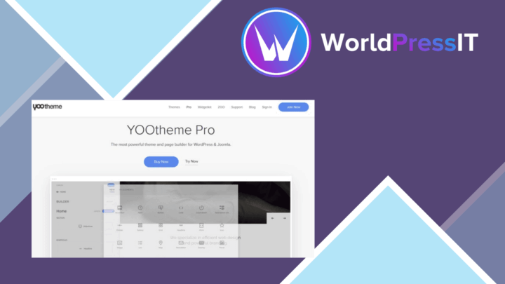 YOOtheme Pro for WP and Joomla screenshot