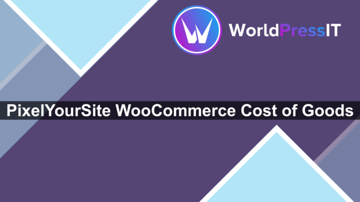 PixelYourSite WooCommerce Cost of Goods screenshot