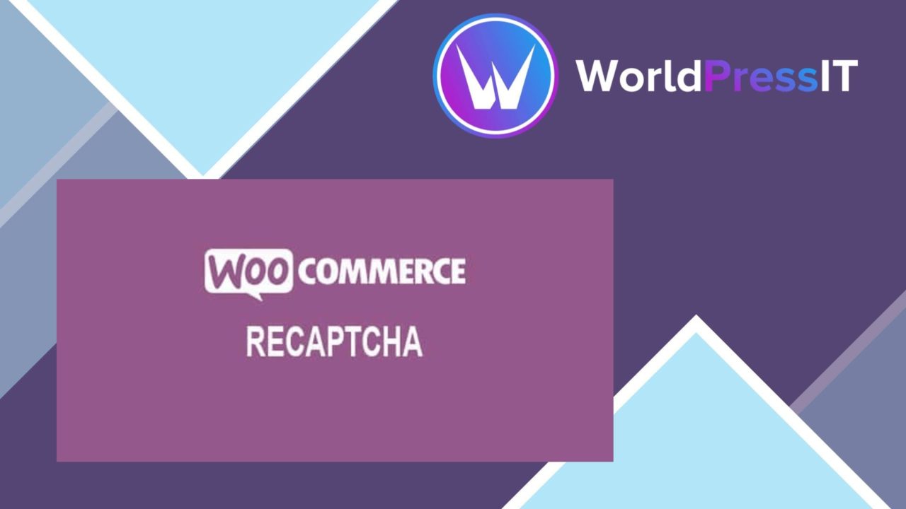reCaptcha for WooCommerce screenshot